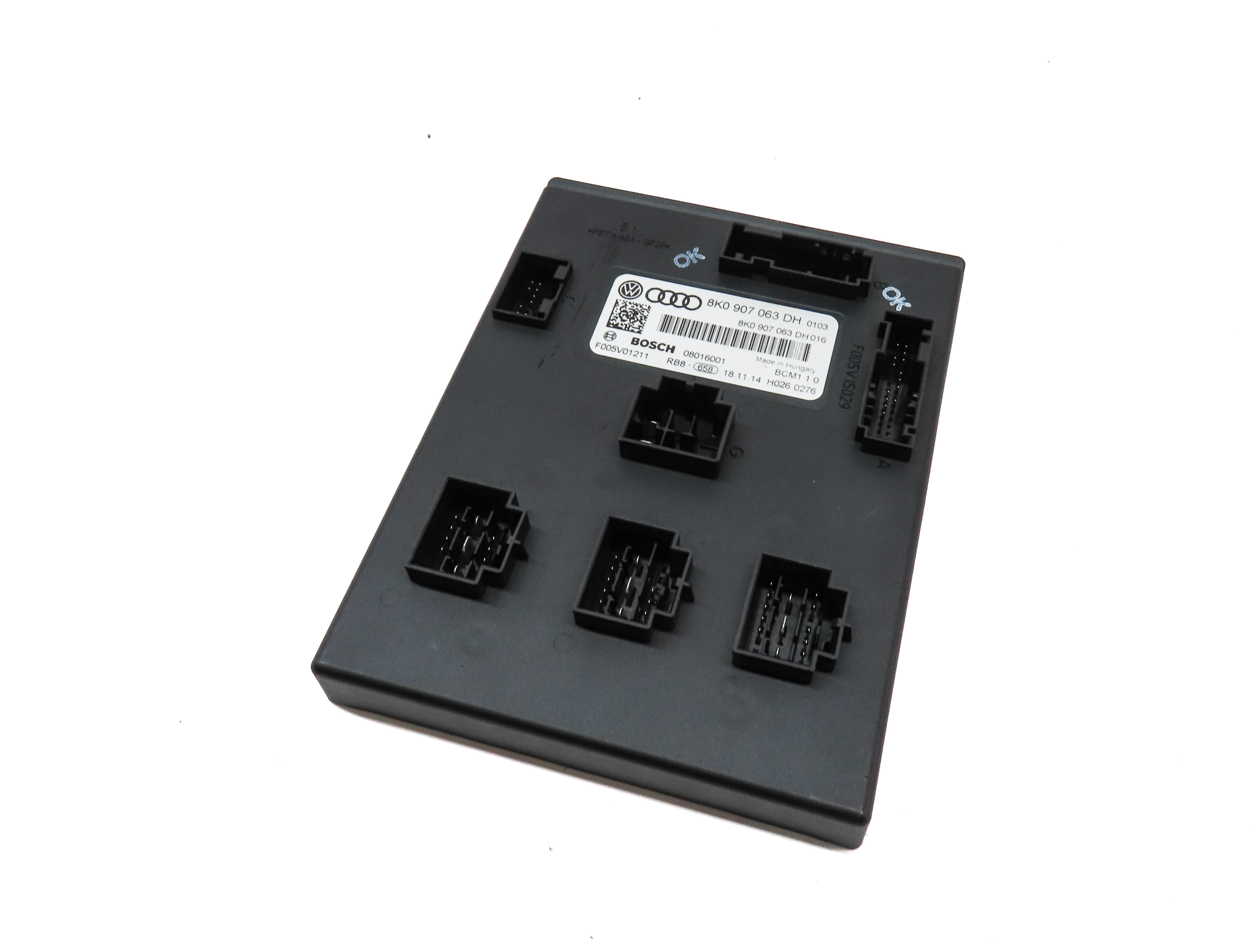 2013-2017 AUDI Q5 SQ5 (B8 8R) ONBOARD POWER SUPPLY BODY CONTROL MODULE (BCM1) — exact item pictured